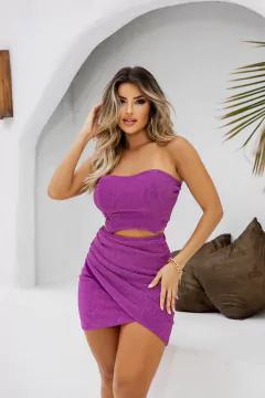 CONJUNTO LUREX ROXO