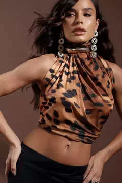LENÇO LEONA ONÇA