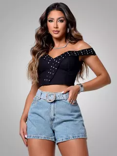 CROPPED TRICOLINE EDUARDA - loja online