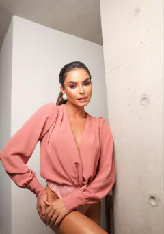 BODY CAMISA ROSE