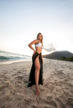 Saia Macramê Iza - loja online