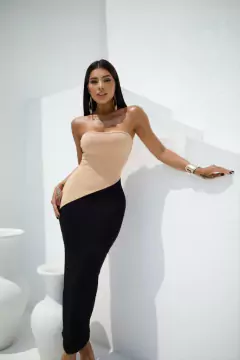 VESTIDO SCANDAL PRETO