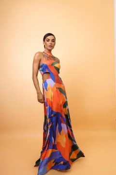 Vestido Iara Amazônia na internet