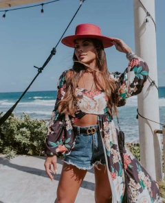Vestido Mix Malibu - Sol Oliveira Boutique