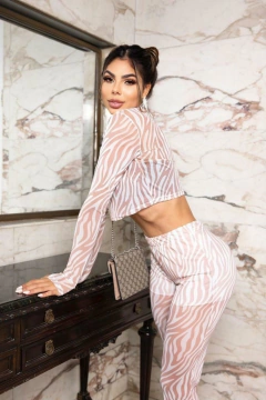Conjunto Zebrado - Sol Oliveira Boutique