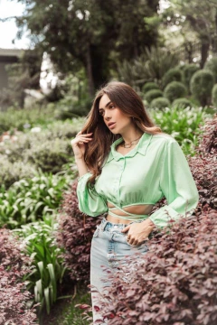Imagem do Cropped Camisa