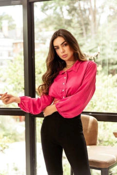 Cropped Camisa - comprar online