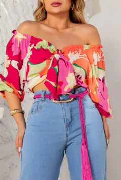 CROPPED CIGANINHA COLORIDA - comprar online