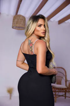 VESTIDO CRISTAL - Sol Oliveira Boutique