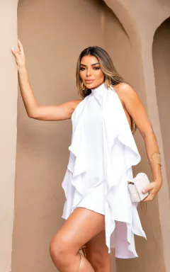 VESTIDO BABADO