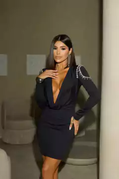 VESTIDO DECOTE V na internet