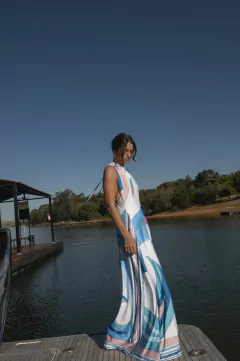 VESTIDO FIORELLA CAPRI - comprar online