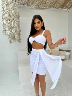 CONJUNTO TULE FAIXA - Sol Oliveira Boutique