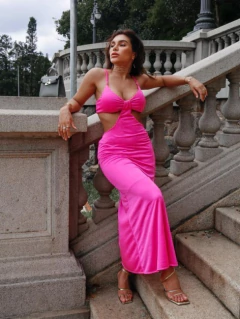 VESTIDO ALÇA VAZADO