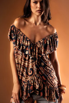 TUNICA ARIA DAISY - Sol Oliveira Boutique