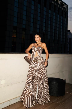 TUNICA WILD ALINE - Sol Oliveira Boutique