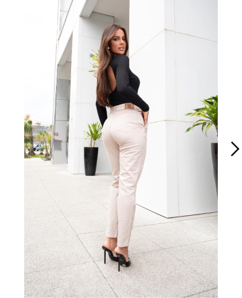 Pearl - Calça Denim Color