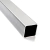 TUBO QUADRADO INOX 304 PE - 25 X 25 X 1,00mm FRACIONADO