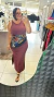 VESTIDO CANELADO PLUS