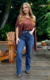 CALÇA JEANS RETA - comprar online
