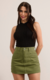 SHORT SAIA JEANS VERDE - comprar online