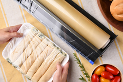 DISPENSER PARA ROLLOS DE COCINA FILM (CORTE MANUAL) - comprar online