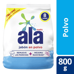 ALA MATIC JABON EN POLVO 800GR