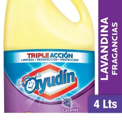 LAVANDINA AYUDIN 4LT TRIPLE ACCION LAVANDA