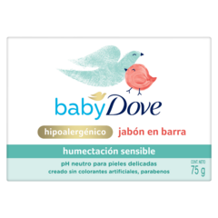JABON BABY DOVE 75GR HUM. SENSIBLE