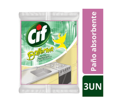 PAÑO ABSORBENTE CIF BALERINA MULTIUSO 3UN