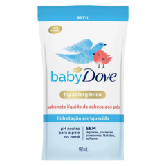 JABON LIQUIDO BABY DOVE 180ML DP ENRIQUECIDA