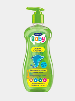 ALGABO BABY JABON LIQUIDO 200ML C/VALVULA
