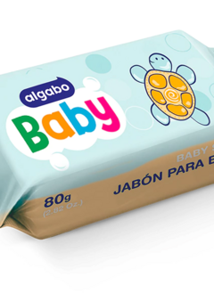 ALGABO BABY JABON P/BEBE PASTILLA 80GR