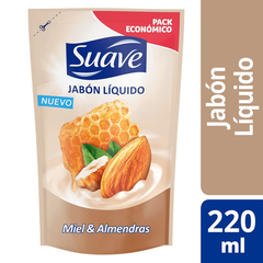 JABON LIQUIDO MANOS SUAVE MIEL Y ALMENDRAS 220ML DP