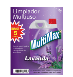 MULTIMAX LIMPIADOR PISO LAVANDA 150ML