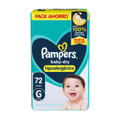 PAMPERS BABY DRY MES CONSUMO G - comprar online