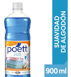 POETT LIQUIDO 900CC SUAVIDAD DE ALGODÓN