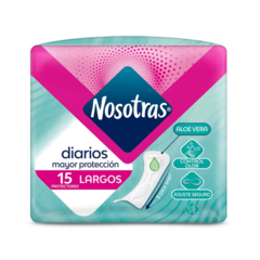 PROTECTORES NOSOTRAS LARGOS 15U - comprar online