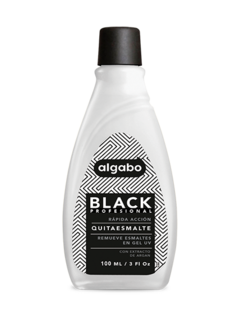 ALGABO QUITAESMALTE BLACK REMOVEDOR ESMALTE EN GEL UV 100ML