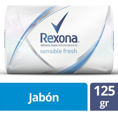 REXONA JABON SENSIBLE 125GR