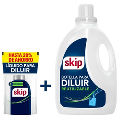 SKIP JABON LIQUIDO PARA DILUIR 150ML + BOTELLA 1L - comprar online