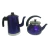 Kit Conjunto Bule 1.7L E Chaleira 1.6L Violeta Verniz Belmar