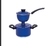 Cuscuzeira Alumínio Colirida Individual 800ml Cuscuz Nordestino Vapor