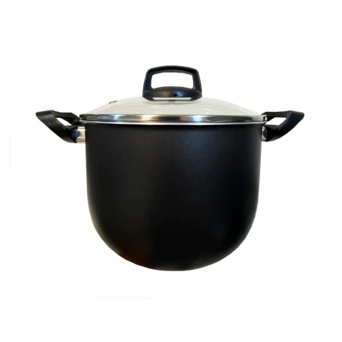 Caldeirão antiaderente Starflon com tampa de vidro 4 Litros