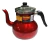 Bule Panda de café tampa de vidro vermelho brilhante 1,9L Belmar - comprar online