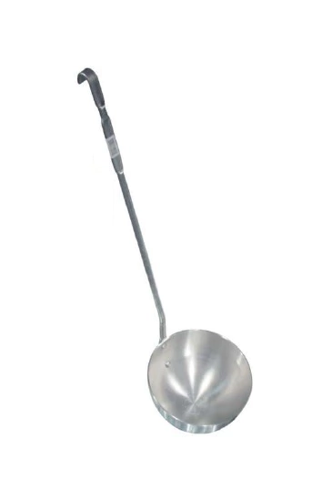 Concha Industrial Grande De Aluminio Grossa Resistente 55 Cm