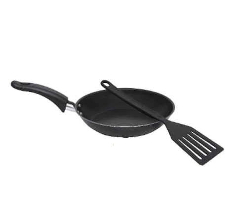 Frigideira antiaderente de aluminínio com espatula Docesar