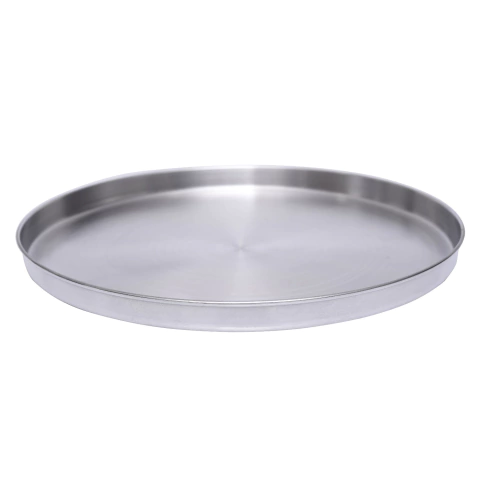 Forma de pizza redonda profissional de aluminio grosso Docesar