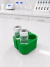 Suporte Estante para 4 Frascos-Ampola 2,2 cm -M1 - Suportes Lab - Suportes para Laboratório