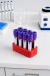 Suporte para 8 Tubos de Coleta - Modelo 1 - Suportes Lab - Suportes para Laboratório